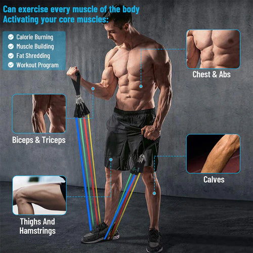 1Pc Different Stretch Band, Resistance Tape for Exercise Workout Fitness Gym Accessories,Sport, Gym, Home Exercise, Strap Gym, Resistance Bands